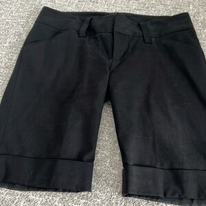 Alice+Olivia Bermuda cotton shorts